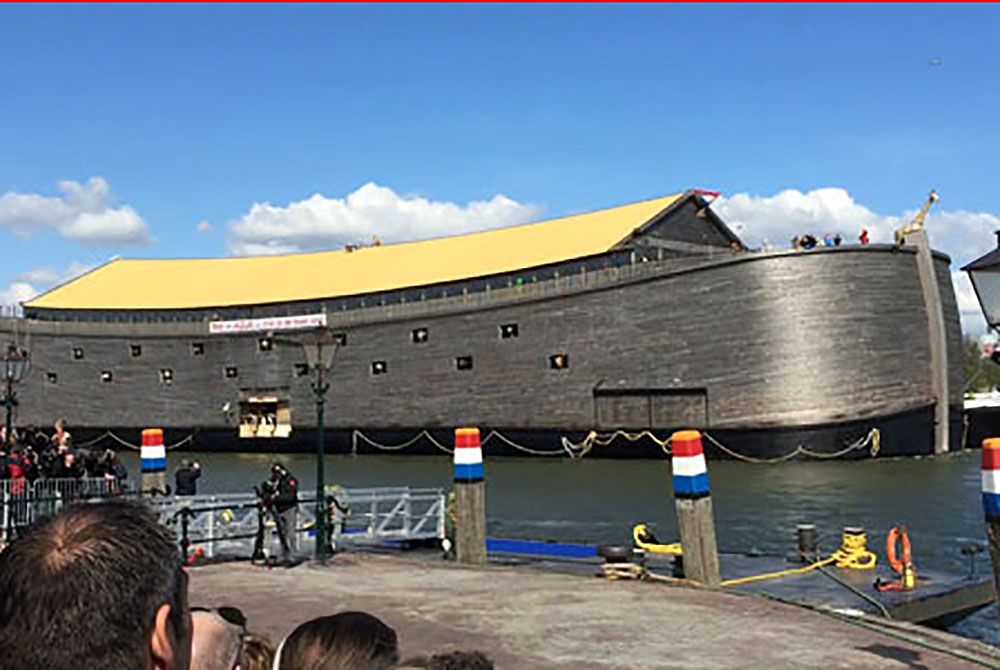Голландский конструктор построил Ноев ковчег в натуральную величину