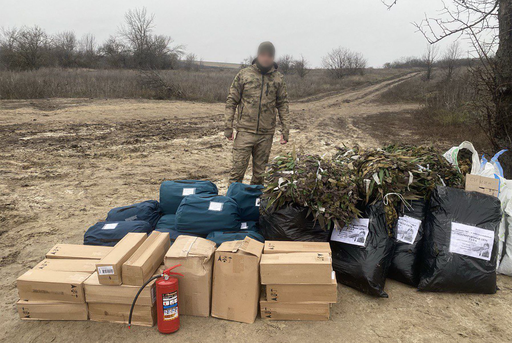 Сотрудники фонда помогли передать помощь подразделению Центрального военного округа на территории ЛНР