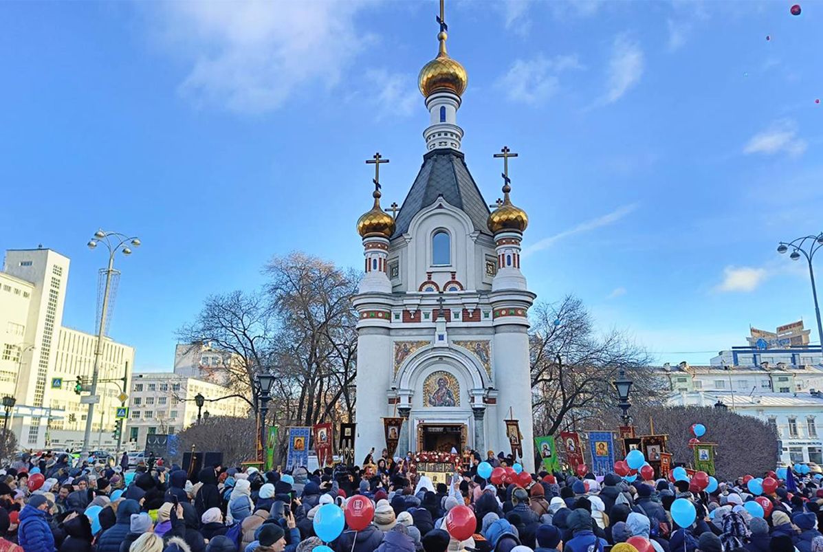 Волонтеры фонда приняли участие в организации крестного хода в день святой Екатерины