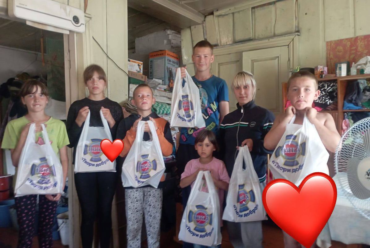 Сладкие подарки для многодетной семьи