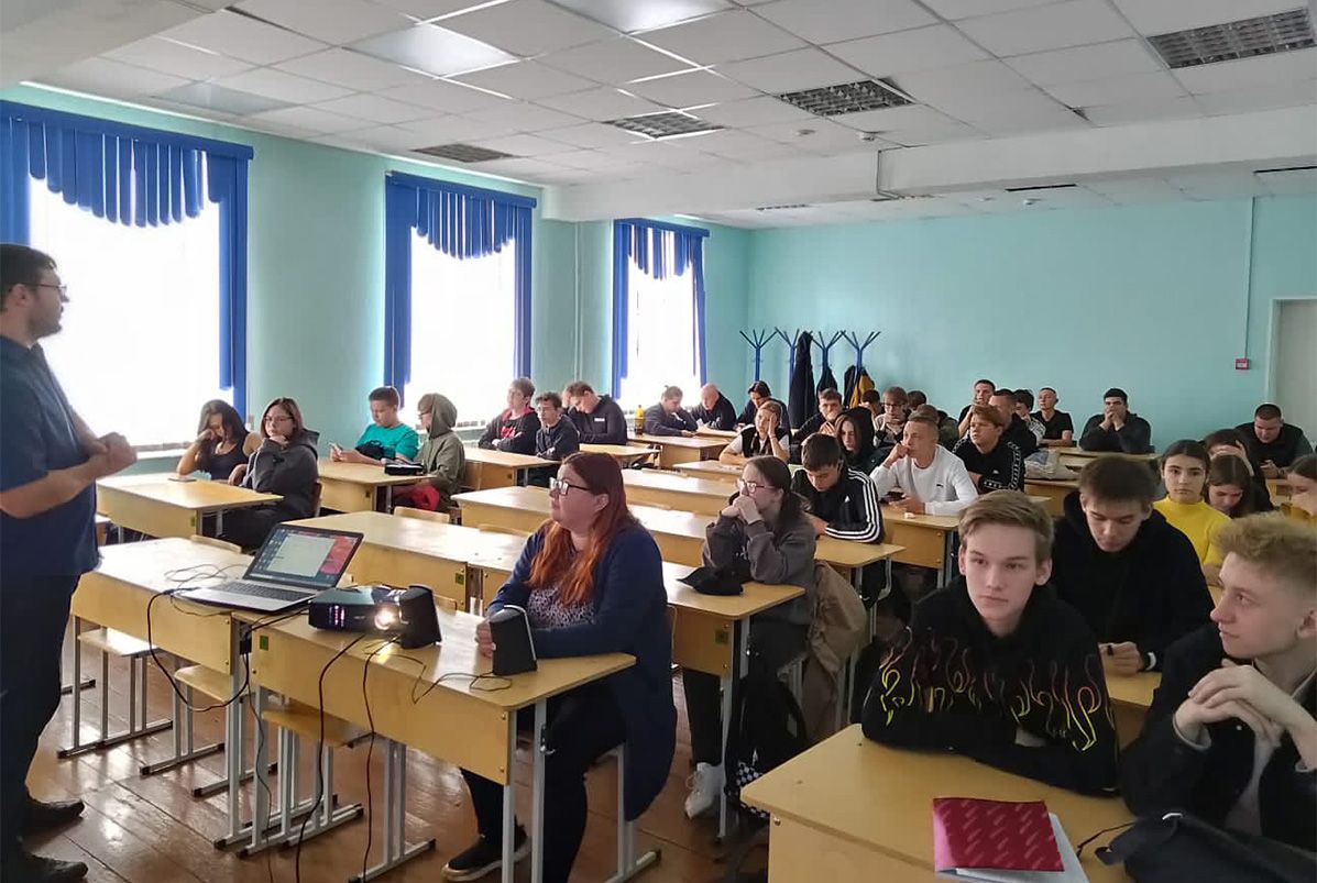 Беседа о трезвости в колледже им. Ползунова г. Ревда