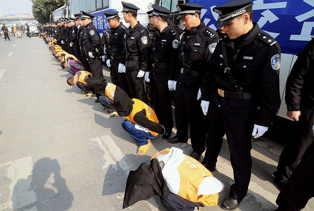 В Китае за наркопреступления казнили десять человек