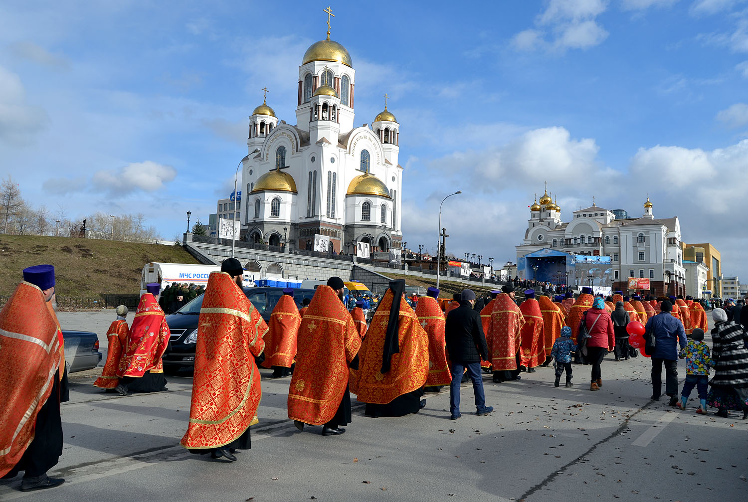 Великая Пасха крестный ход